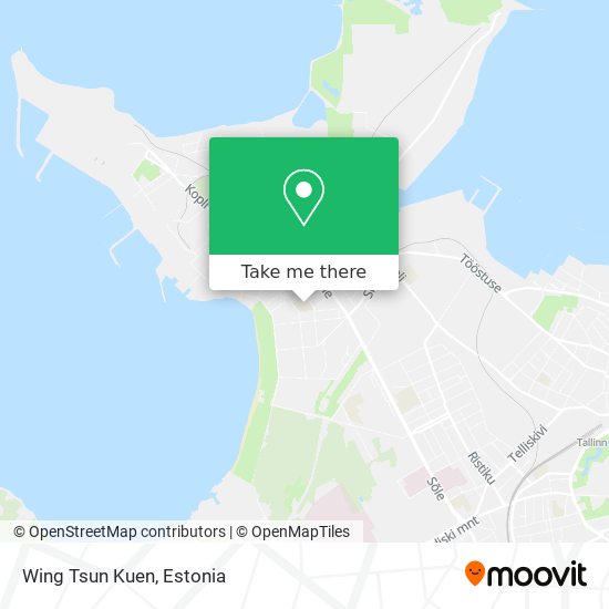 Wing Tsun Kuen map