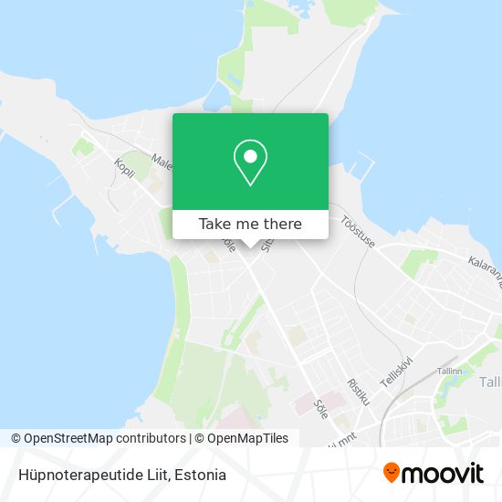 Hüpnoterapeutide Liit map