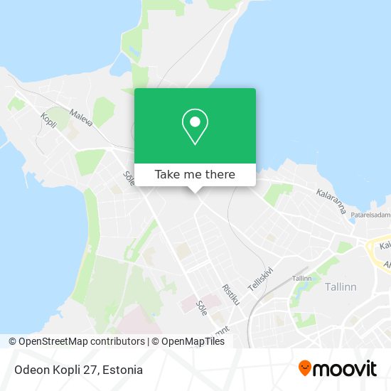 Odeon Kopli 27 map