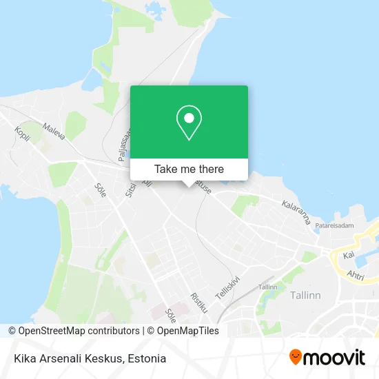 Kika Arsenali Keskus map