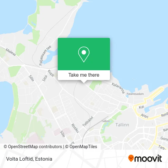 Карта Volta Loftid
