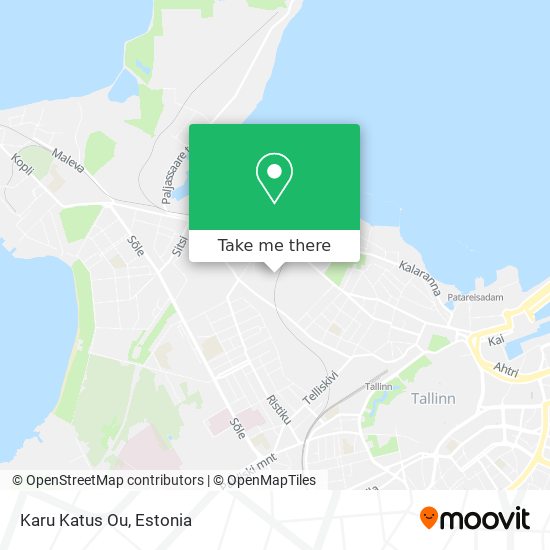 Karu Katus Ou map