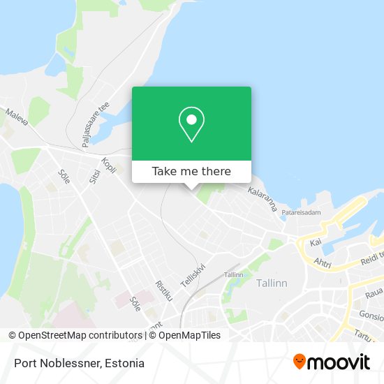 Port Noblessner map