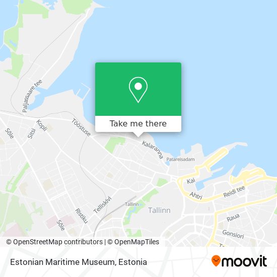 Estonian Maritime Museum map