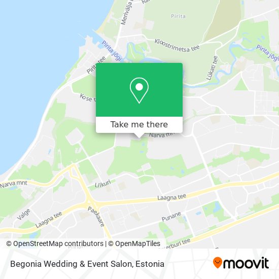 Begonia Wedding & Event Salon map
