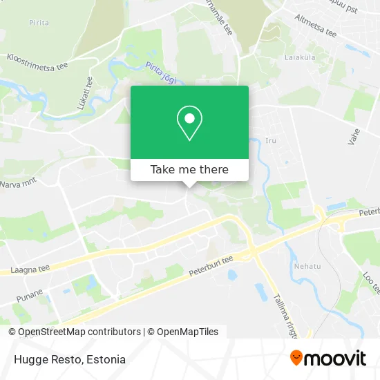 Карта Hugge Resto