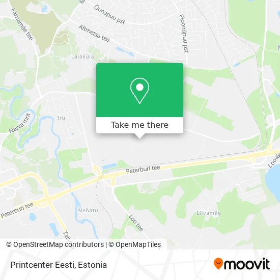 Карта Printcenter Eesti