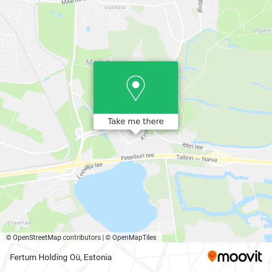 Карта Fertum Holding Oü