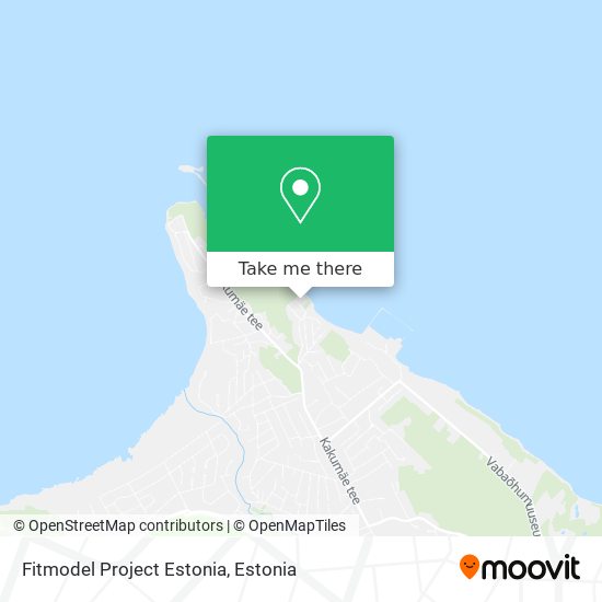 Fitmodel Project Estonia map