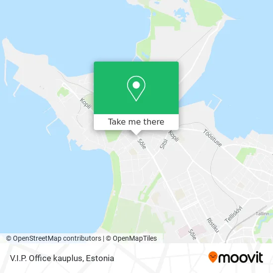 Карта V.I.P. Office kauplus