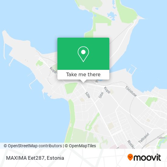 MAXIMA Eet287 map