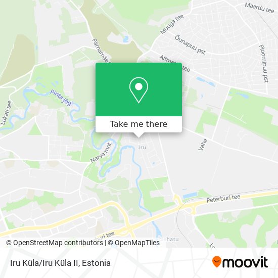 Iru Küla/Iru Küla II map