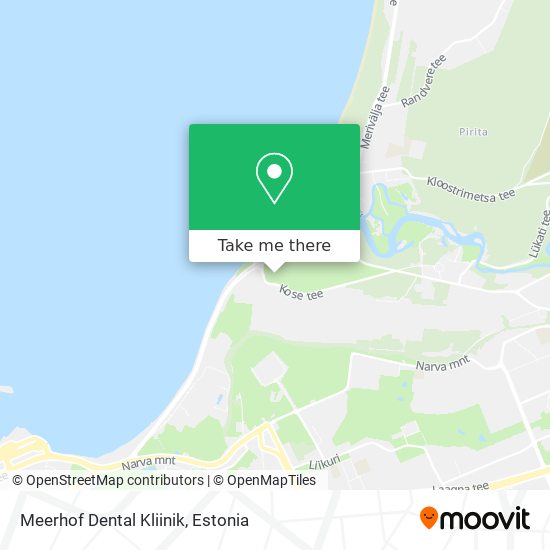 Карта Meerhof Dental Kliinik