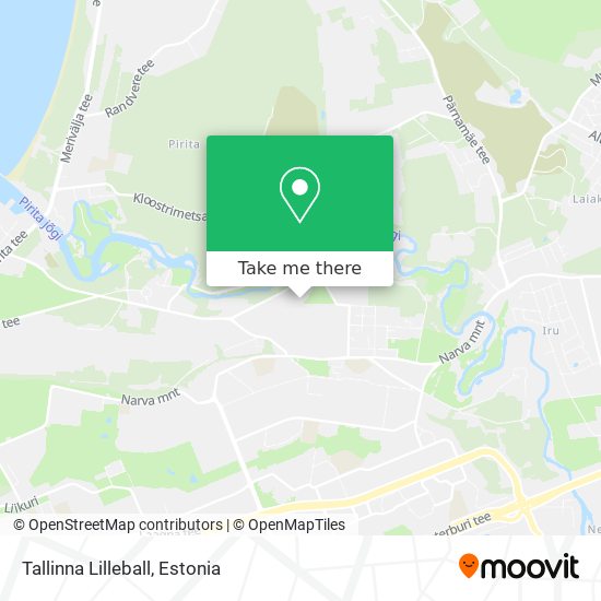 Карта Tallinna Lilleball