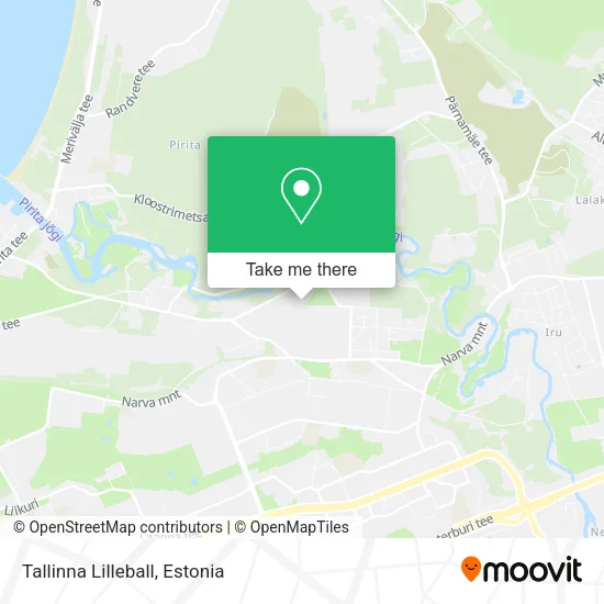Карта Tallinna Lilleball