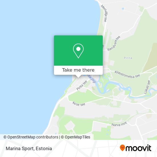 Marina Sport map