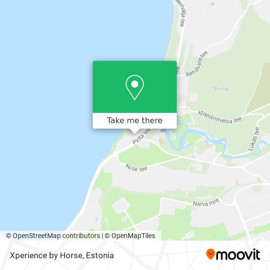 Xperience by Horse map