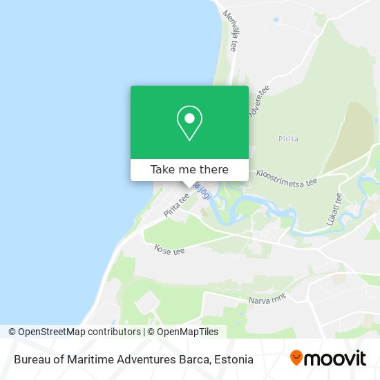 Карта Bureau of Maritime Adventures Barca