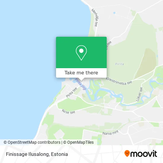 Карта Finissage Ilusalong