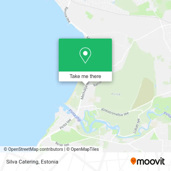 Карта Silva Catering