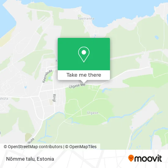 Карта Nõmme talu