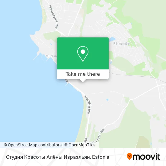 Карта Студия Красоты Алёны Израэльян