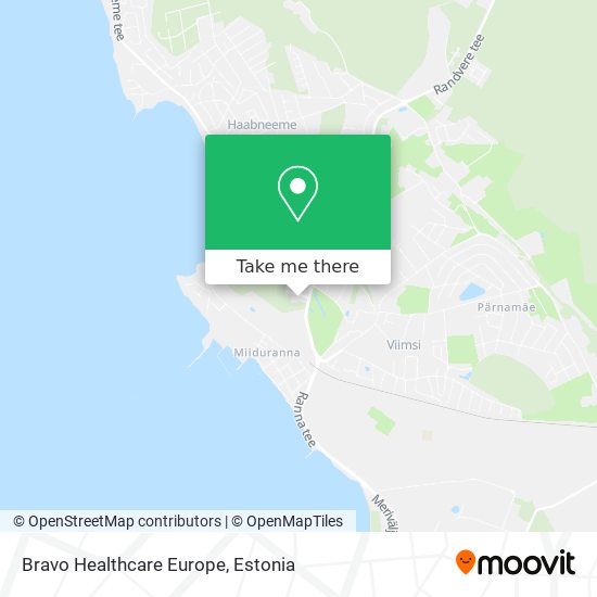 Bravo Healthcare Europe map