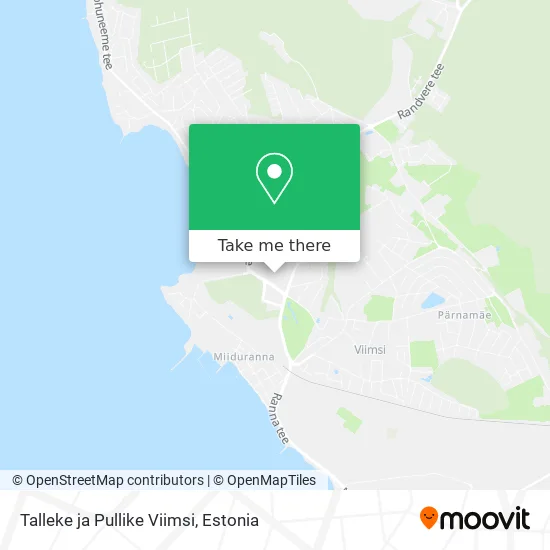 Карта Talleke ja Pullike Viimsi