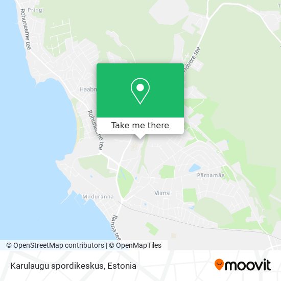 Karulaugu spordikeskus map