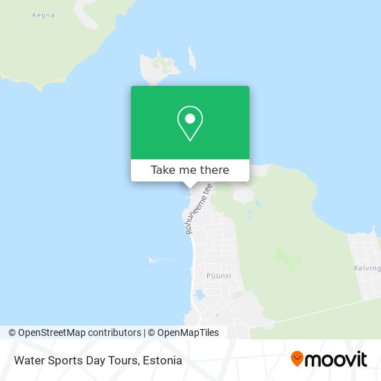 Water Sports Day Tours map