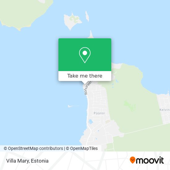 Villa Mary map