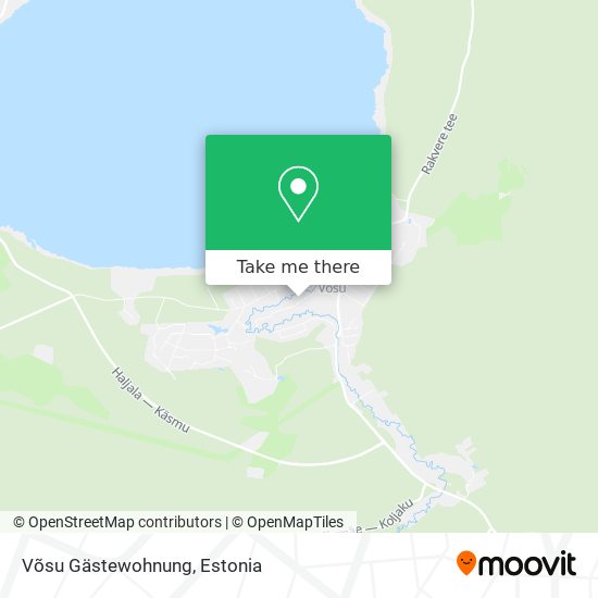 Võsu Gästewohnung map