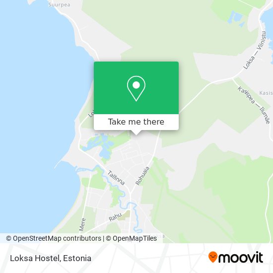 Loksa Hostel map