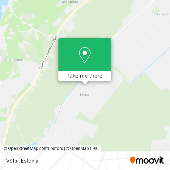 Карта Võtsi