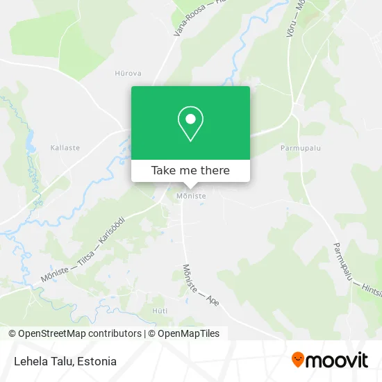 Карта Lehela Talu