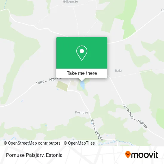 Pornuse Paisjärv map