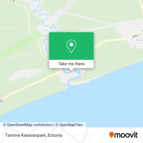 Карта Tamme Karavanpark