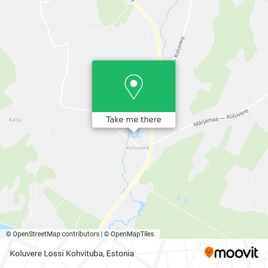 Koluvere Lossi Kohvituba map