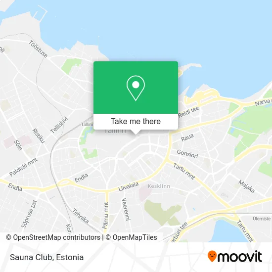 Карта Sauna Club