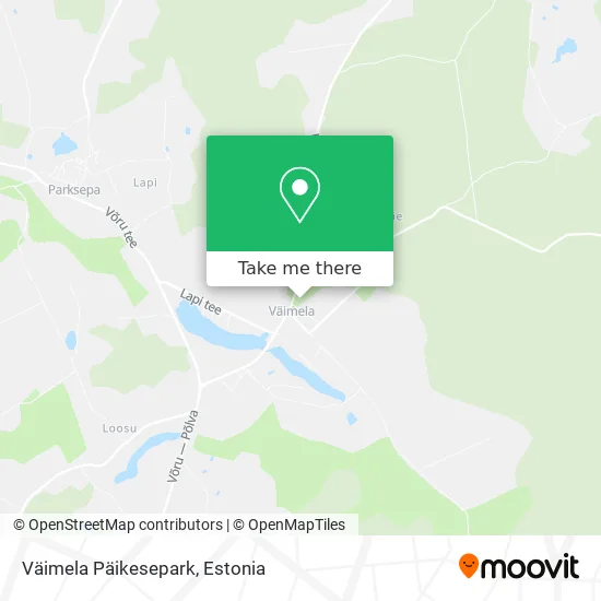 Väimela Päikesepark map