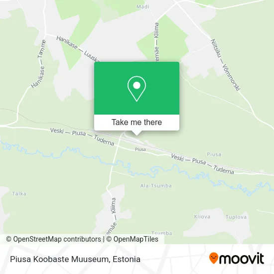 Карта Piusa Koobaste Muuseum