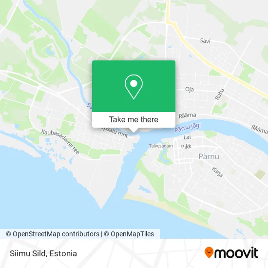 Карта Siimu Sild