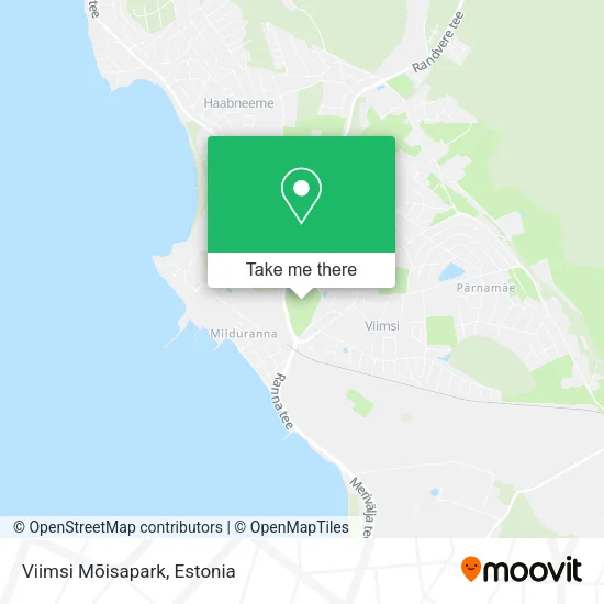 Карта Viimsi Mõisapark