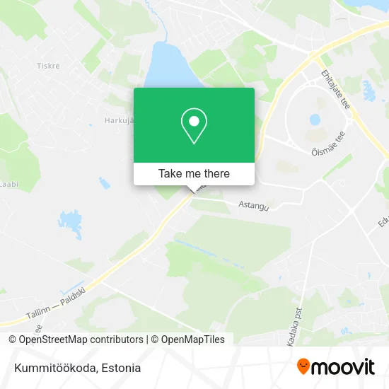 Карта Kummitöökoda