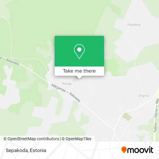 Карта Sepakoda