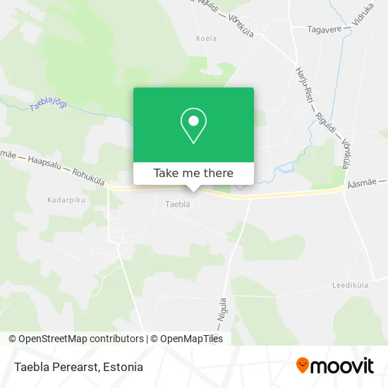 Карта Taebla Perearst