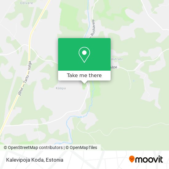 Kalevipoja Koda map