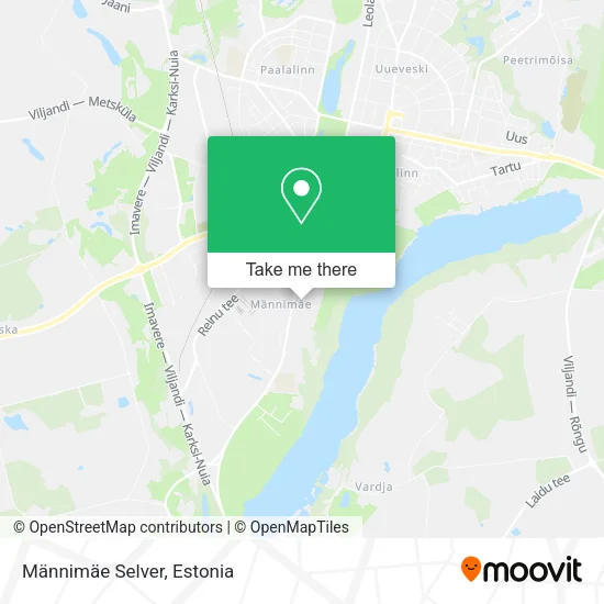Карта Männimäe Selver