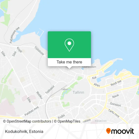 Карта Kodukohvik