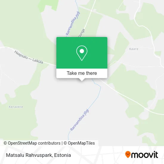 Matsalu Rahvuspark map